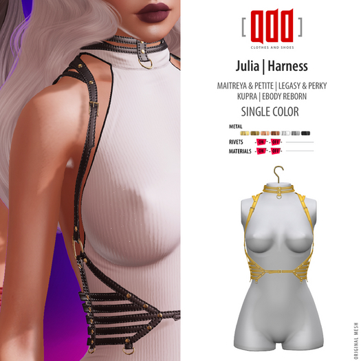 [ADD] Julia Harness - Yellow