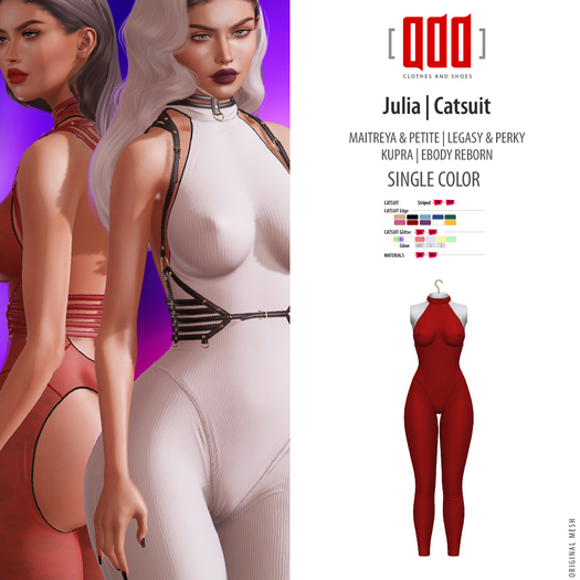 [ADD] Julia Catsuit - Red