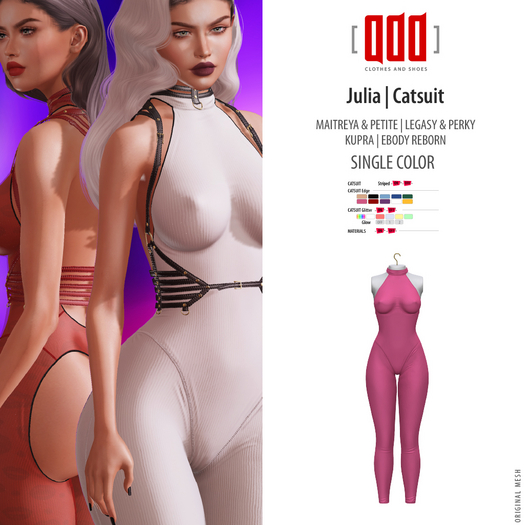 [ADD] Julia Catsuit - Pink