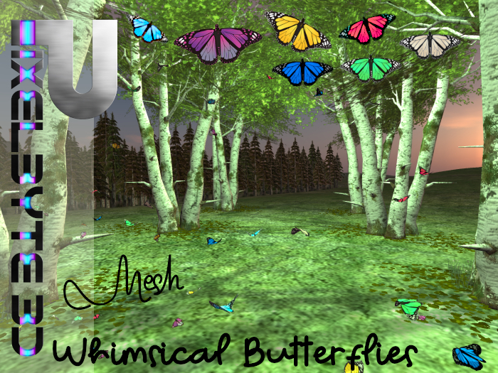 Pixelbyte3D-Whimsical Butterflies