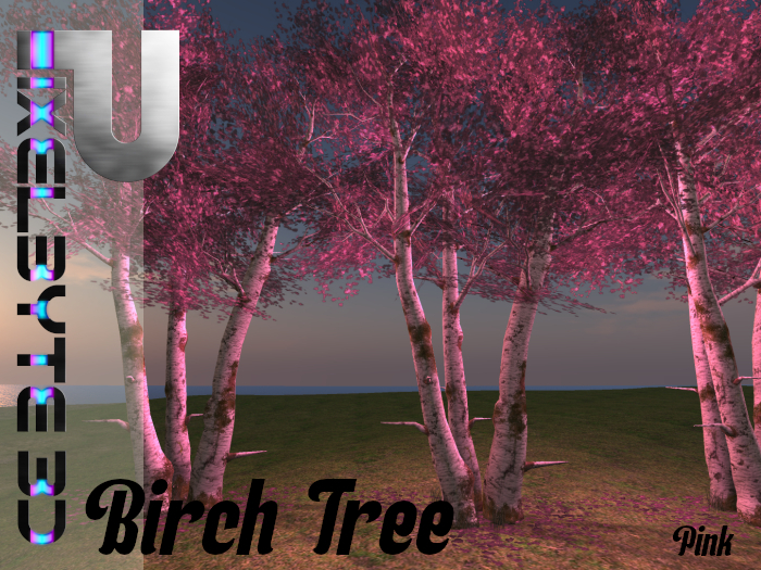 Pixelbyte3D- BirchTree (Pink)