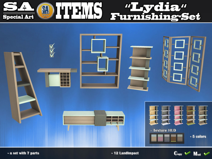 SA-I ●Furnishing-Set● Lydia