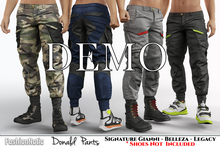 Demo Donald Male Pants Fatpack Colors - Signature Gianni, Belleza Jake , Legacy - FashionNatic