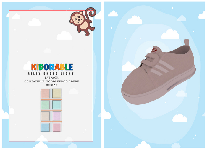 :K: Riley Shoes - Light (Fatpack)