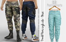 Donald Male Pants Mint - Signature Gianni, Belleza Jake , Legacy - FashionNatic