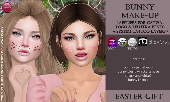 Izzie's - Bunny Make-Up (Easter Gift)