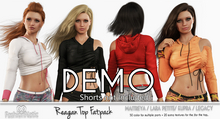 Demo Reagan Top Fatpack Colors - Maitreya Lara, Lara Petite, Kupra Original, Legacy - FashionNatic