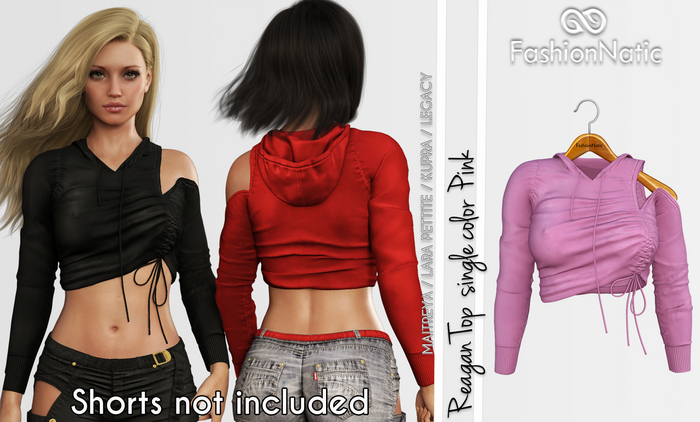 Reagan Top Pink - Maitreya Lara, Lara Petite, Kupra Original, Legacy - FashionNatic