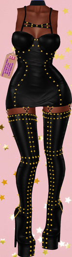 Triskel Dress & Boots {Noir}