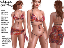 [CT] African Changa Bikini + Pareo - Maitreya - Petit - Legacy - Perky - Hourglass - Freya - Isis - Kupra DEMO