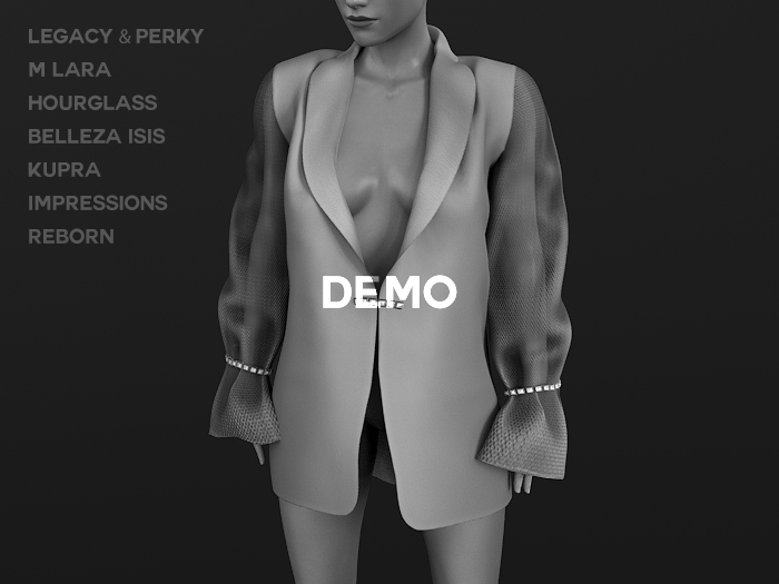 $NT Tulle Blazer DEMO