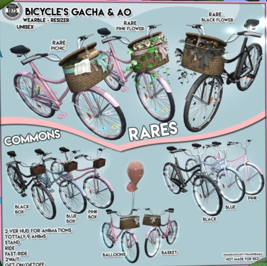 [Since1975]-Bicycles (Picnic) RARE