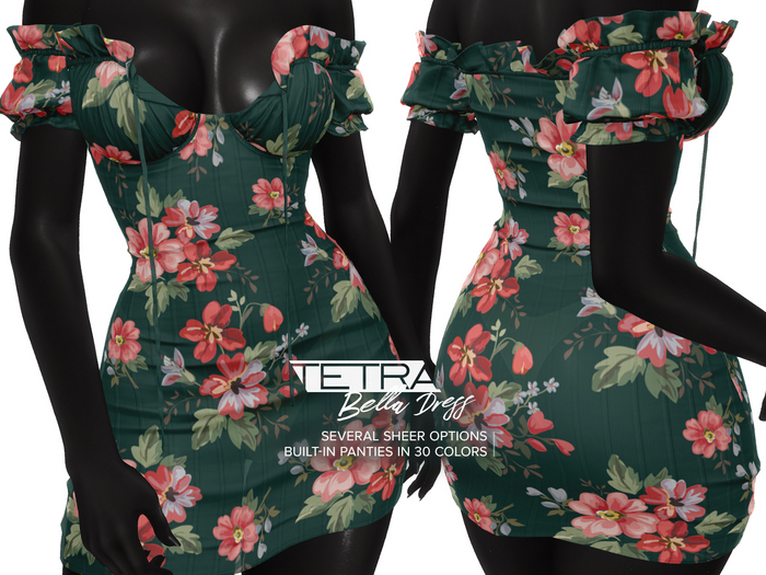 TETRA - Bella Dress (Pattern #3)