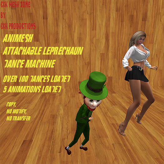 leprechaun dance machine