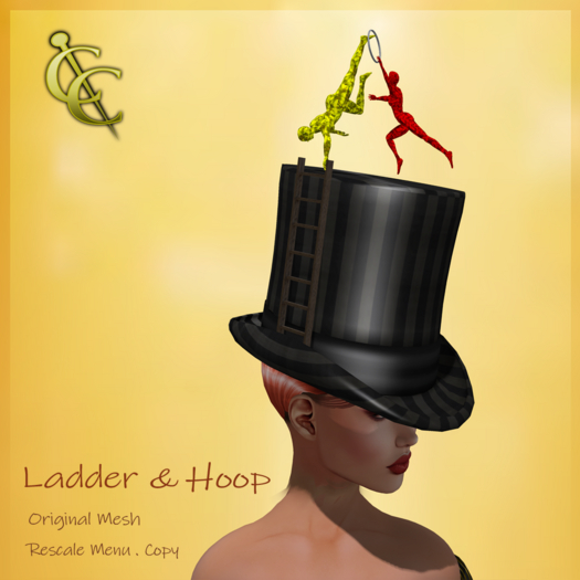 CC Trapeze Top Hat - Ladder & Hoop BOXED - ADD