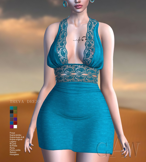 GAW Treva Dress FATPACK