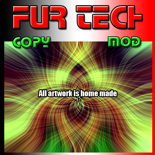 Abstract Twisted Light Fibers #7