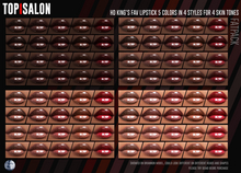 TOP1SALON - HD KING'S FAV LIPSTICK (Genus) FATPACK