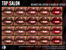 TOP1SALON - HD KING'S FAV LIPSTICK (Genus) TAN