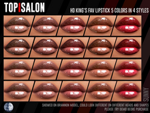 TOP1SALON - HD KING'S FAV LIPSTICK (Genus) SUNNY