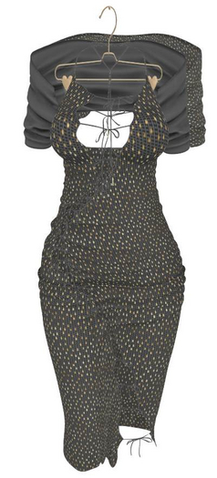 Vulnus - Astra Dress & Shawl Fossil