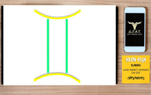 G.O.A.T. NEON BLINKING SIGN - GEMINI
