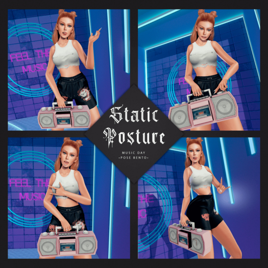 . Static Posture . BENTO POSE MUSIC DAY