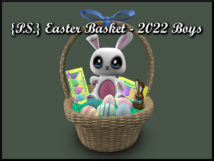 {P.S.} Easter Basket Boy '22' (Copy)
