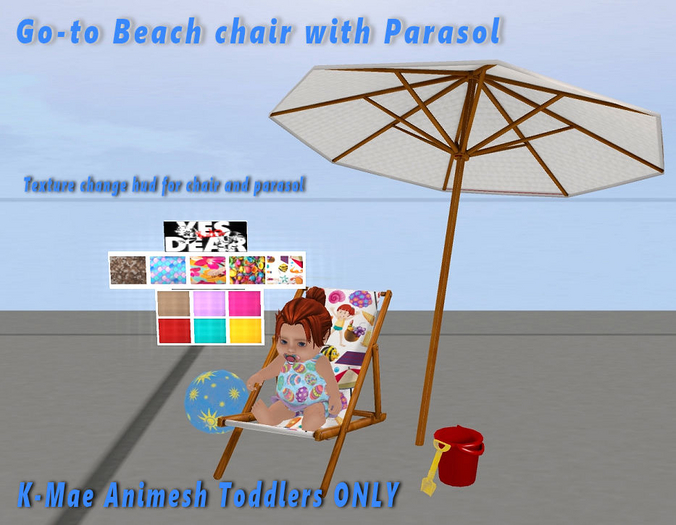YES DEAR KID's Go-to Beach Chair
