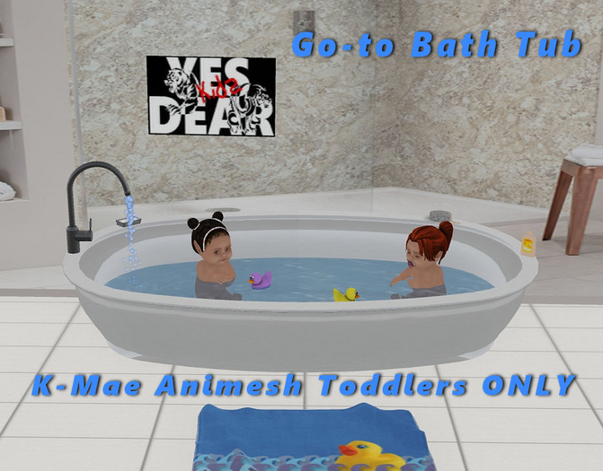 YES DEAR KID's Go-to Bath Time