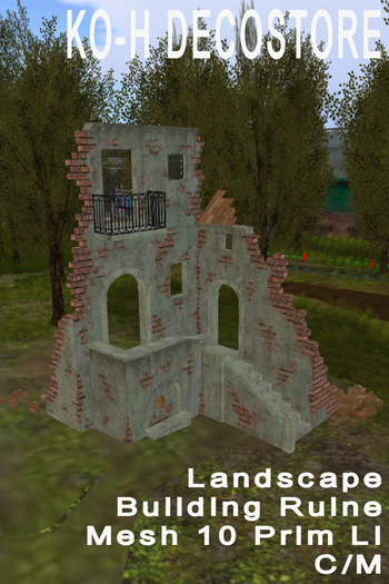 KO-H Landscape Building Ruine