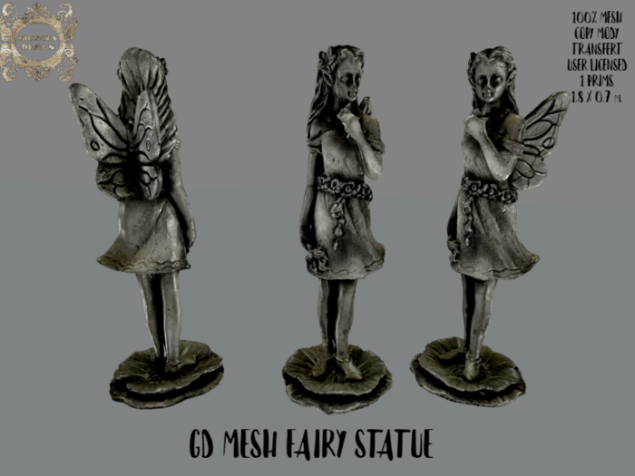 GD MESH FAIRY STATUE