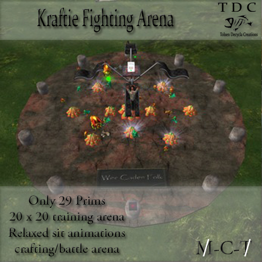 [TDC] Kraftie Fighting Arena (add me)