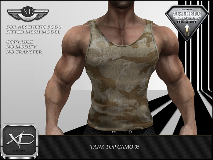 Tank top Camo 05-(NIRAMYTH) - AESTHETIC