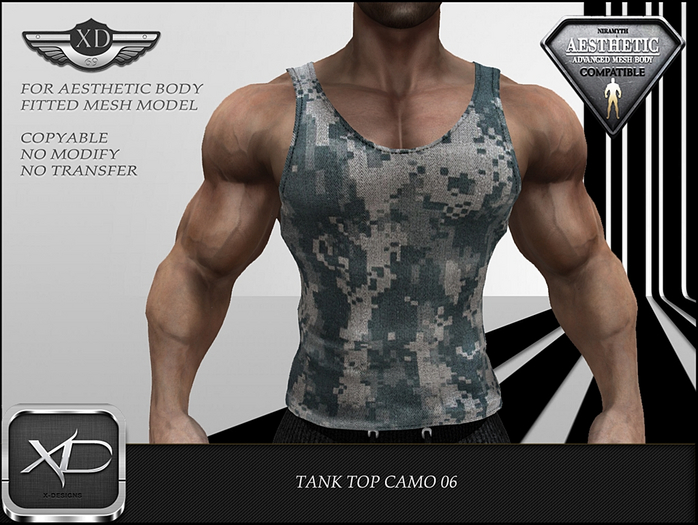 Tank top Camo 06-(NIRAMYTH) - AESTHETIC