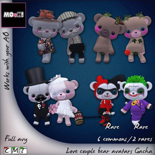08 MOoH! Bear avy Joker RARE