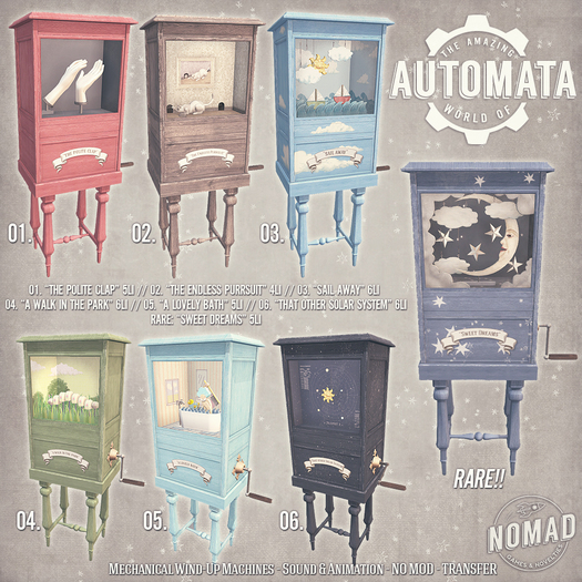 NOMAD // "Sweet Dreams " Automaton RARE