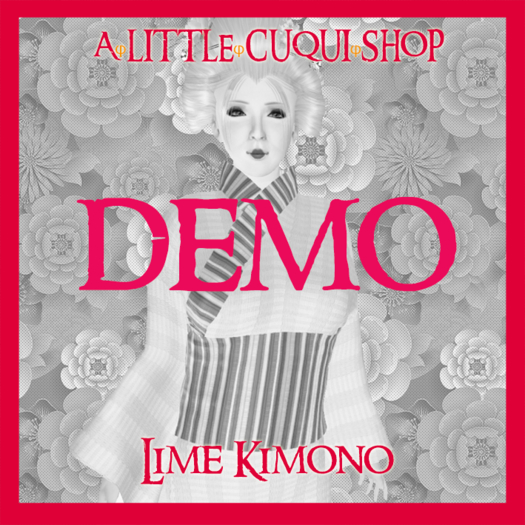 [ALCS] DEMO Lime Kimono 