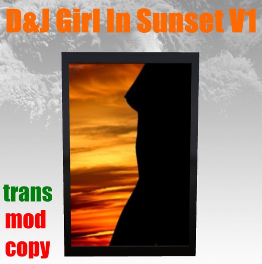 D&J Girl in sunset v1