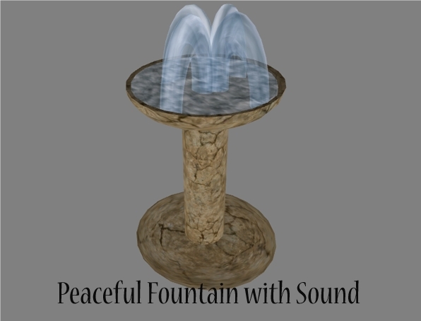 SD - Fountain with sound