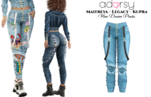 adorsy - Kim Denim Pants Splash - Maitreya/Legacy/Kupra