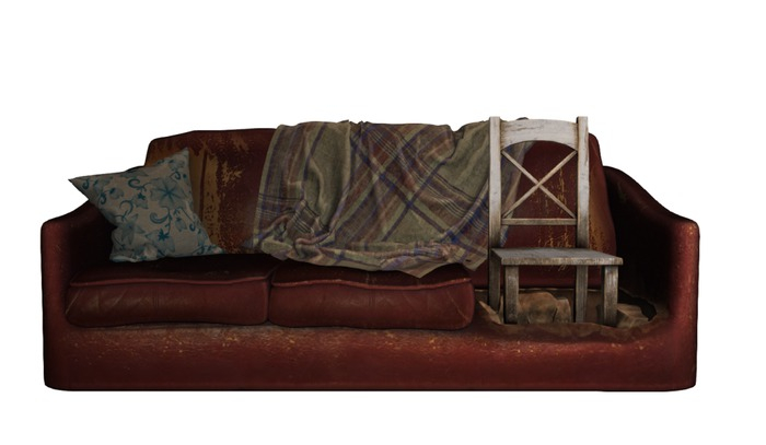 26 -DRD- Trailer Park - Fixed Couch