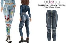 adorsy - Kim Denim Pants Original - Maitreya/Legacy/Kupra