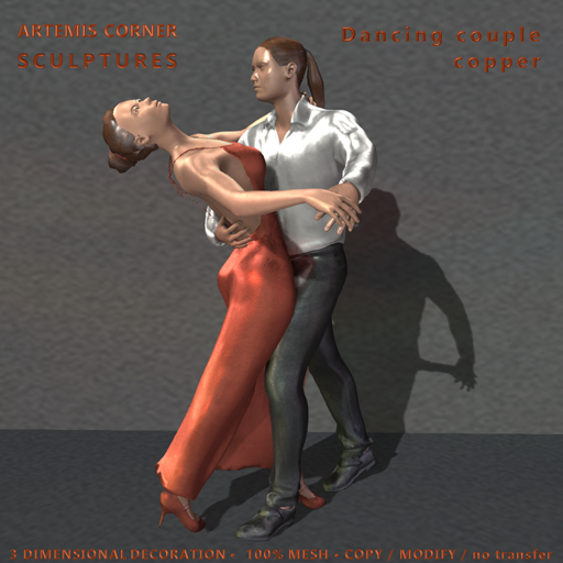 *AC* Dancing couple / copper 