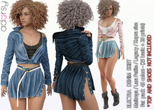 adorsy - Electra Denim Skirt Fatpack - Maitreya/Legacy/Kupra