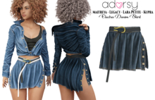adorsy - Electra Denim Skirt Original - Maitreya/Legacy/Kupra