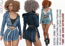 adorsy - Electra Denim Shirt Fatpack - Maitreya/Legacy/Lara Petite/Kupra