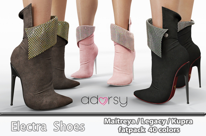 adorsy - Electra Heels Fatpack - Maitreya/Legacy/Kupra