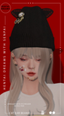 Cursd Pixie. Cat Ear Beanie 