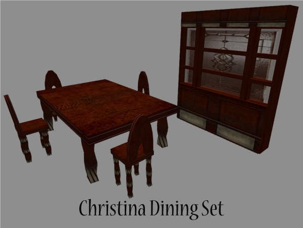 SD -Christina Dining Set